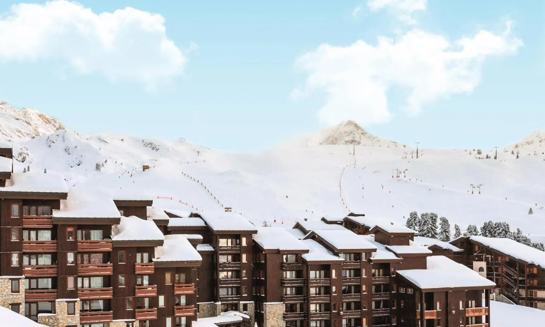 Residence Les Chalets Des Arolles - Maeva Home - Studio 5 Personnes - Budget Mae-6424 La Plagne-Tarentaise Francja